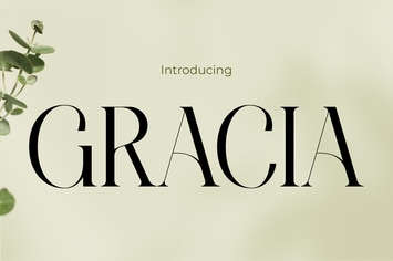 Gracia - Modern Elegance Font