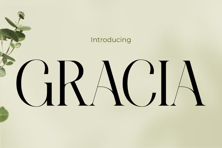Gracia - Modern Elegance Font
