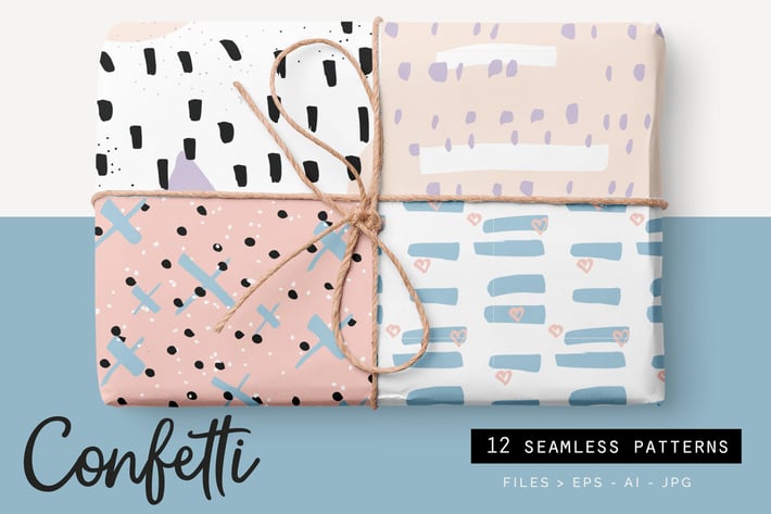 Confetti Style Patterns