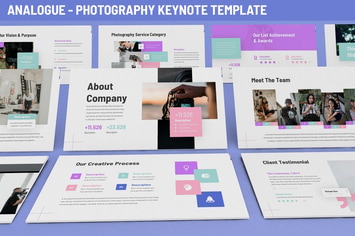 Analogue - Photography Keynote Template