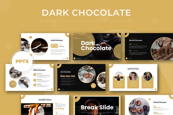 Dark Chocolate - Powerpoint Template