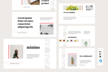 MINIMO - Minimalist Keynote Template