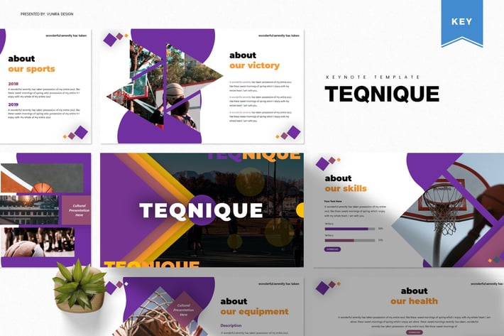Teqnique | Keynote Template