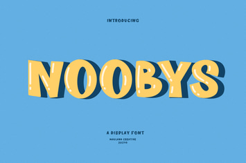 Noobys Display Font