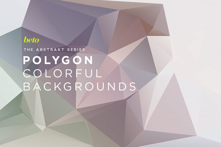 Polygon Abstract Backgrounds V4