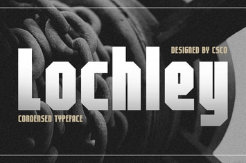 Lochley – Condensed Font