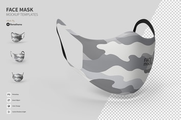 Face Mask vol.01 - Mockup