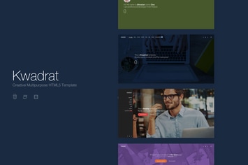 Kwadrat - Creative Multipurpose HTML5 Template 