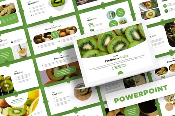 Fresh Kiwi - Powerpoint Template
