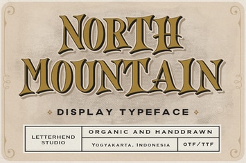 North Mountain - Display Typeface