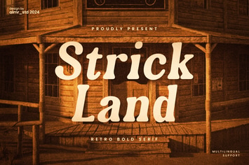 Strickland - Retro Bold Serif