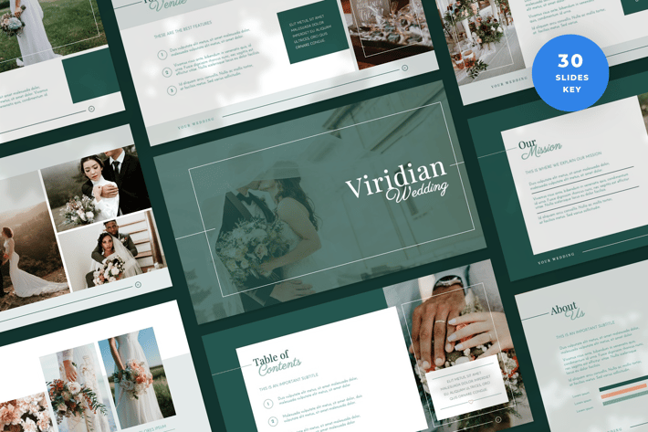 Wedding Keynote Presentation Template