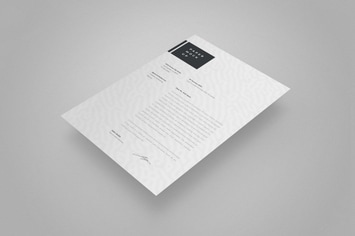 A4 Paper Mockup PSD Template