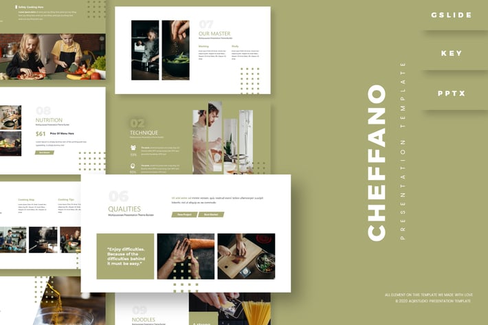 Cheffano - Presentation Template