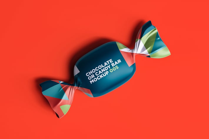 Chocolate or Candy Bar Mockup 005