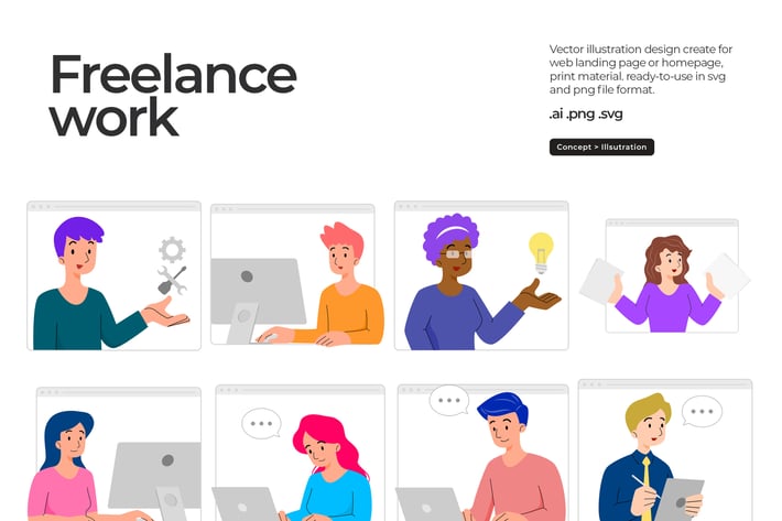 Freelance - Illustration