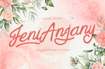 Feny Anjany - Handwritten Font