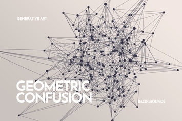 Geometric Confusion Backgrounds