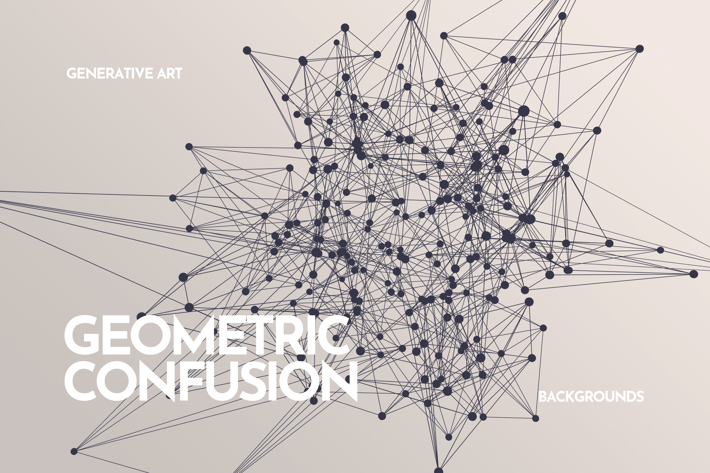 Geometric Confusion Backgrounds