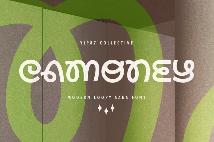 Camoney - Modern Creative Unique Loopy Bold Sans