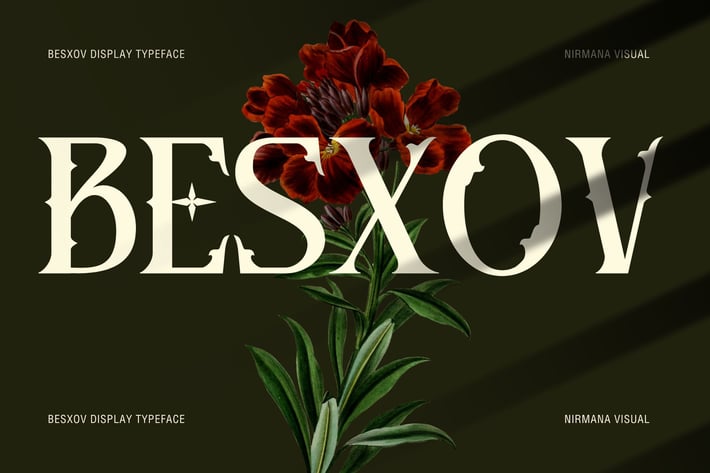 Besxov - Modern Branding Logo Font