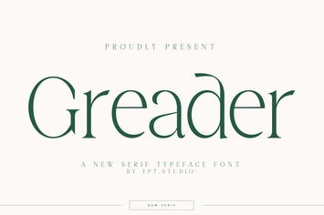 Unique Display Font