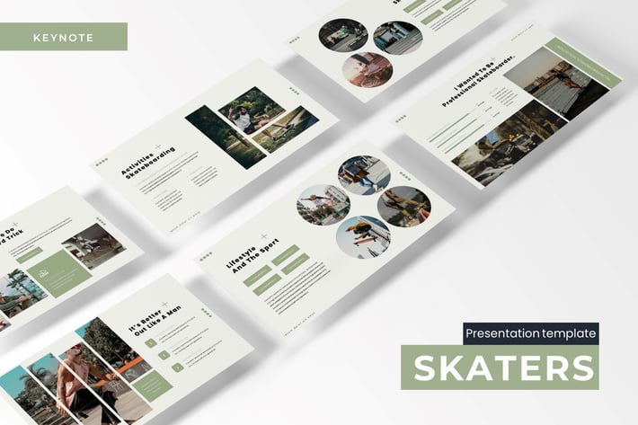 Skaters - Keynote Template