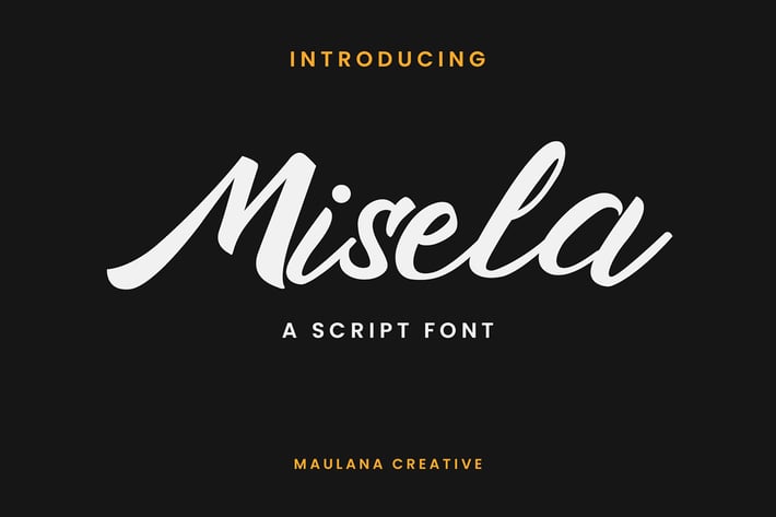 Misela Script Font