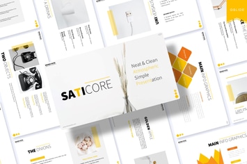 Saticore | Google Slides Template