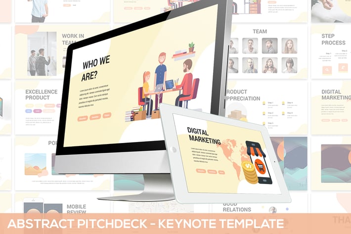 Abstract Pitchdeck - Keynote Template