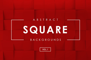 Square Abstract Backgrounds Vol.1
