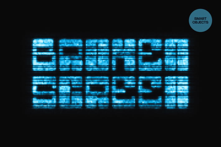 CRT Screen Text & Logo Effect