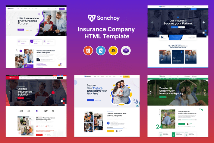 Sonchoy - Insurance Company HTML Template 