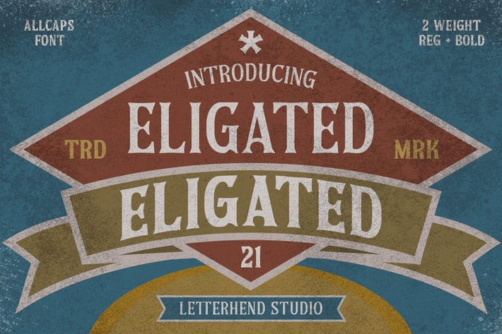 Eligated - Serif Display Font