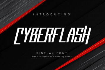Cyberflash | Display Font