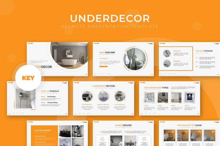 Underdecor - Keynote Template