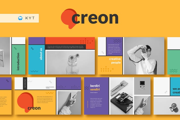CREON - Creative Keynote Template