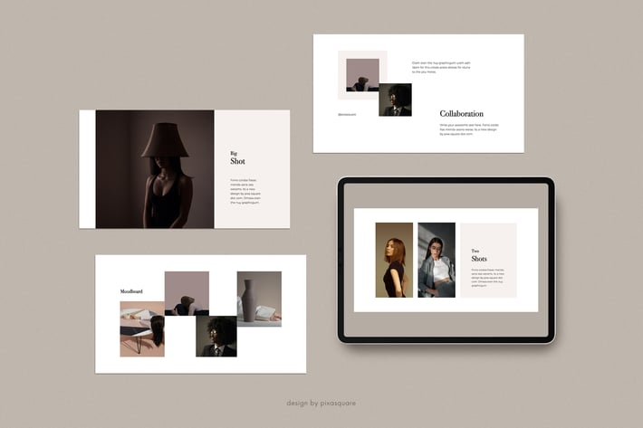 DONA - Media/Press Kit Keynote Template