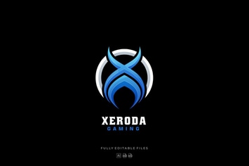 Letter X Sports and E-sports Logo