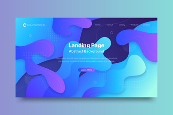 Background Abstract Landing Page