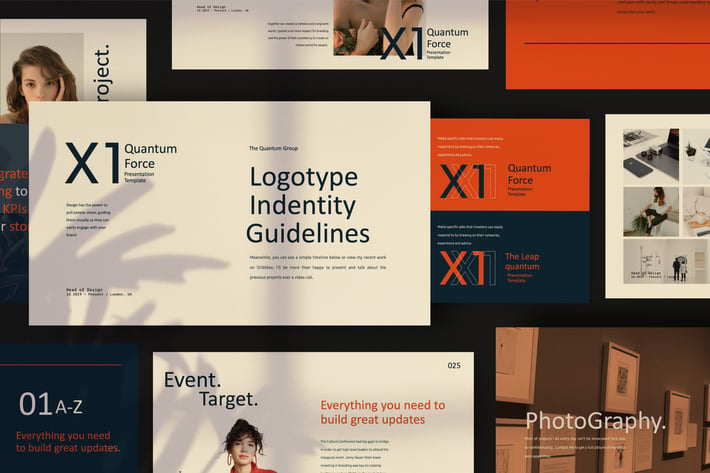 X1 - Minimal Creative Powerpoint