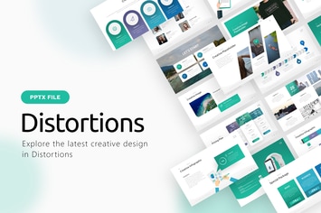 Distortions Multipurpose Powerpoint Template