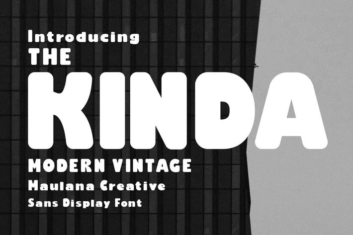 Kinda Sans Display Font