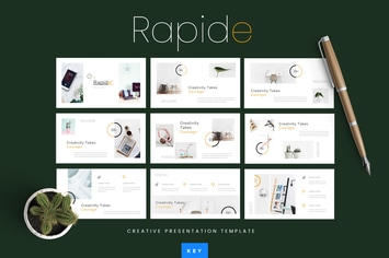 Rapide - Creative Keynote Presentation Template
