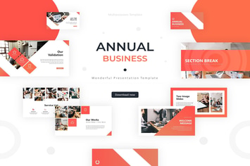 Annual Business - Powerpoint Template