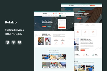 Rofalco - Roofing Services HTML Template