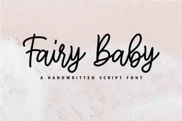 Fairy Baby - Signature Handwritten Font