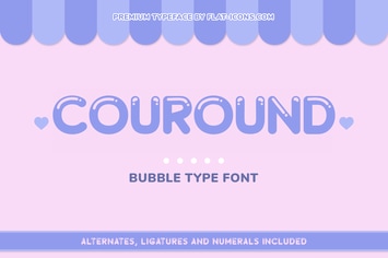 Coround Bubble Font