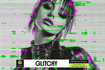 Glitchy Photo Effect