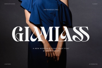 Giamlass - Unique Display Serif